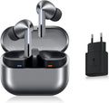 Buds3 Pro, Écouteurs sans Fil, Réduction Active de Bruit, Bluetooth, Argent, Audio 360, AI, Chargeur Secteur Inclus, (Version FR)