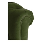 Brenna 3 Seater Teak Wood Fabric Sofa