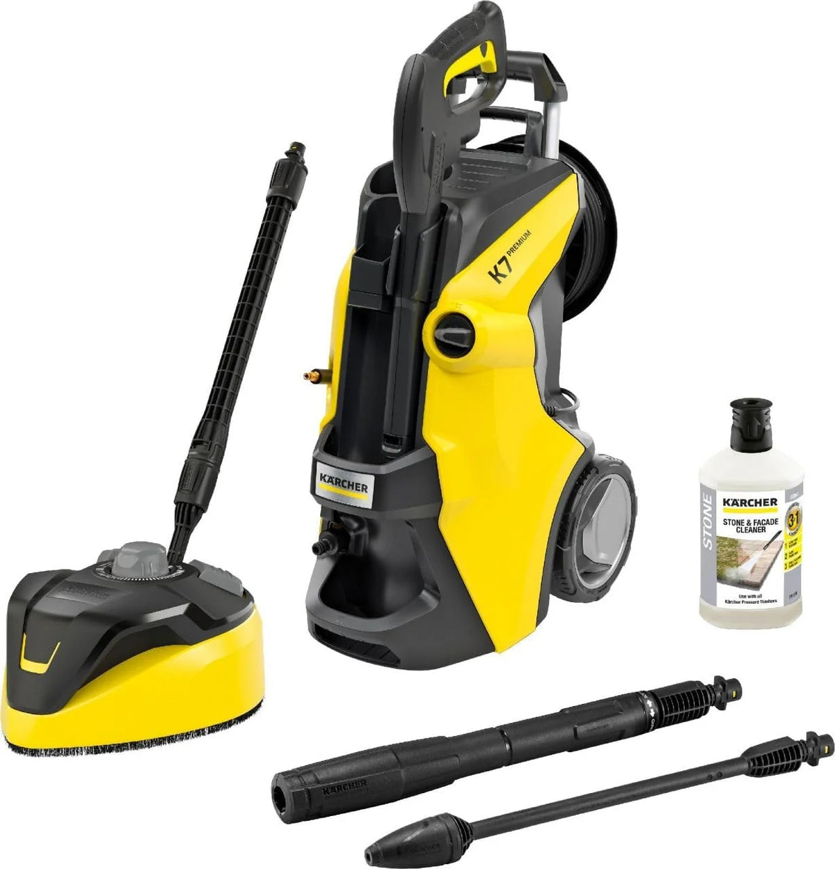 Nettoyeur haute pression Karcher K 7 Premium Smart Control Flex Home - 180 bars - 600 L/h - connecté - tambour enrouleur - brosse terrasse