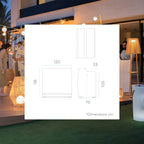 Pack x1 Barra de Bar Sicilia + x2 Taburete Corfu 74