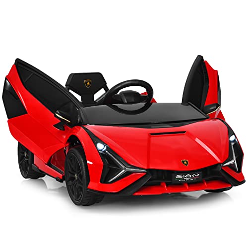 Lamborghini Licenciado Eléctrico con Suspensión y Bluetooth