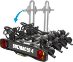 BUZZRACER 4 porte-vélos attelage plateforme, stable et facile à installer