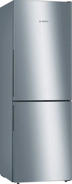 Bosch KGV33VLEAS - Réfrigérateur combiné pose libre - Série 4 - 288L - Inox