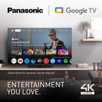 Panasonic TN-43W70AEZ, Série W70 43 Pouces 4K Ultra HD LED Smart TV, 2024, Assistant Google, Chromecast, Dolby Vision & Atmos, Mode Jeux, Bluetooth, pour Une expérience visuelle exceptionnelle