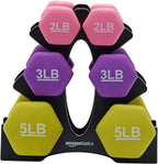 Basics Mancuernas de Neopreno para Entrenamiento
