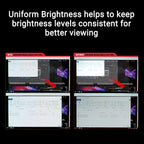 ASUS Moniteur Gaming ROG Swift OLED PG32UCDM ― 32 Pouces, Dalle QD-OLED 4K (3840 x 2160), 240 Hz, 0,03 ms (GTG), Compatible G-Sync®, dissipateur Thermique personnalisé, 99% DCI-P3, 90 W Type-C®