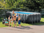 Intex kit Piscine Ultra XTR rectangulaire Tubulaire (l) 5,49 x (l) 2,74 x (h) 1,32m