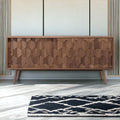 Nismaaya Aeryn Walnut Wood Cabinets & Sideboard