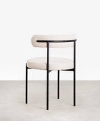 Silla de Comedor en Tela y Metal Alexia