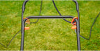 BLACK+DECKER BEMW471ES, Cortacésped eléctrico 1.600W 38 cm, Anchura de Corte de 38 cm, 6 Alturas Ajustables de Corte de 20, 30, 40, 50, 60 y 70 mm, Mango EASYSTEER de 3 Posiciones