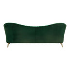 Bardhyl 3 Seater Fabric Sofa Green