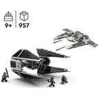 LEGO Star Wars Mandalorian Fang Fighter vs TIE Interceptor 75348