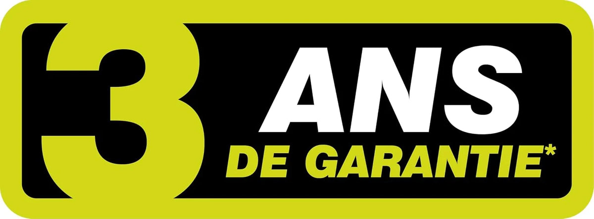 Tondeuse électrique RYOBI 1300W Coupe 33cm RLM13E33S - Bac de 35L, réglage centralisé de la Hauteur, 2-en-1 ramassage et Mulching, Ergonomique, idéale pour Jardins jusqu'à 300 m².