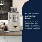 De’Longhi Rivelia - Perfetto Machine à Café Automatique, Mousseur à Lait Classique, 8 Boissons Enregistrées, Écran Tactile Couleur, Réservoir à Grains de Café Interchangeables, Noir (EXAM440.35.BG)