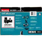 Makita XFD131 Kit de Taladro-Atornillador Inalámbrico sin Escobillas 18V LXT de 1/2" (3.0Ah)