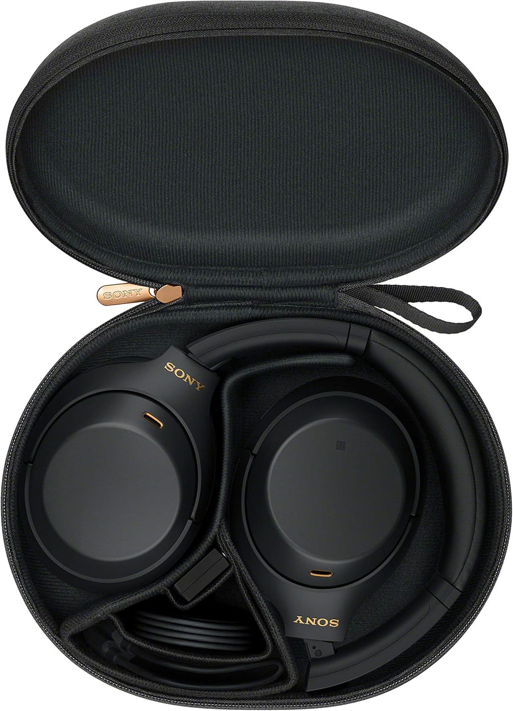 Sony WH1000XM4| Casque Bluetooth à réduction de bruit sans fil, 30 heures d'autonomie, avec micro pour appels téléphoniques, optimisé pour Amazon Alexa et Google assistant, Noir