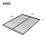 Planchette de lit en métal de 4 cm pour sommier de lit par Crown Comfort