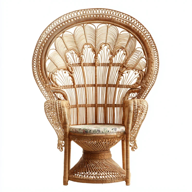 Fauteuil en rotin tressé – Unlimited
